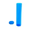 Tube plastique de rangement bleu 38 cm