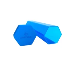 Tube plastique de rangement bleu 38 cm