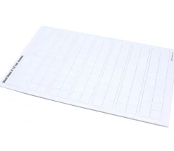 120 Tuiles carré 13 mm jetons épais blanc 1.3 cm vierge à personnaliser