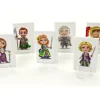 6 Tuiles personnages "chevalerie" 24 x 40 mm