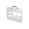 Valisette A4 avec 14 compartiments de 325 x 255 x H 56 mm vide