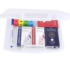 Valisette 24 x 20.5 x 4.8 cm en plastique vide