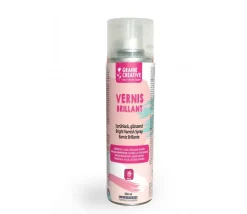Verni brillant en spray 250 ml - loisirs créatifs