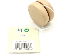 Yoyo en bois naturel à l'unité
